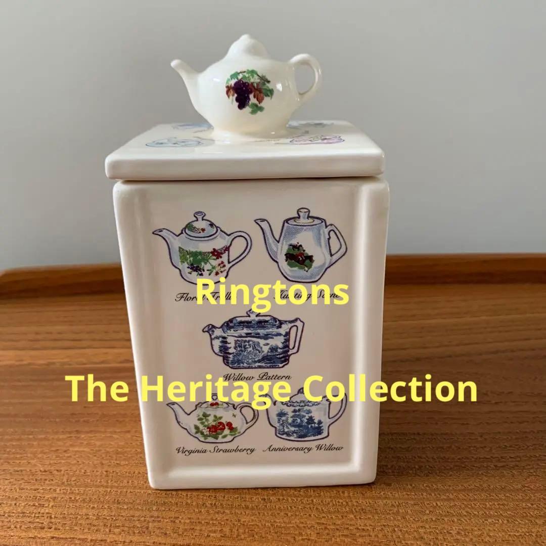 ⭐︎希少⭐︎ Ringtons リントンズティーキャディー - メルカリ