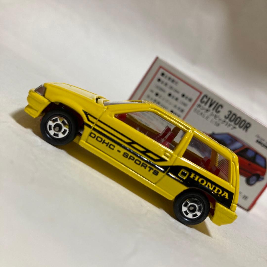 トミカホンダシビック3ドアです。日本製