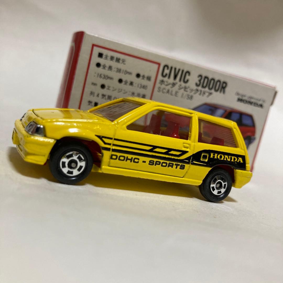トミカホンダシビック3ドアです。日本製