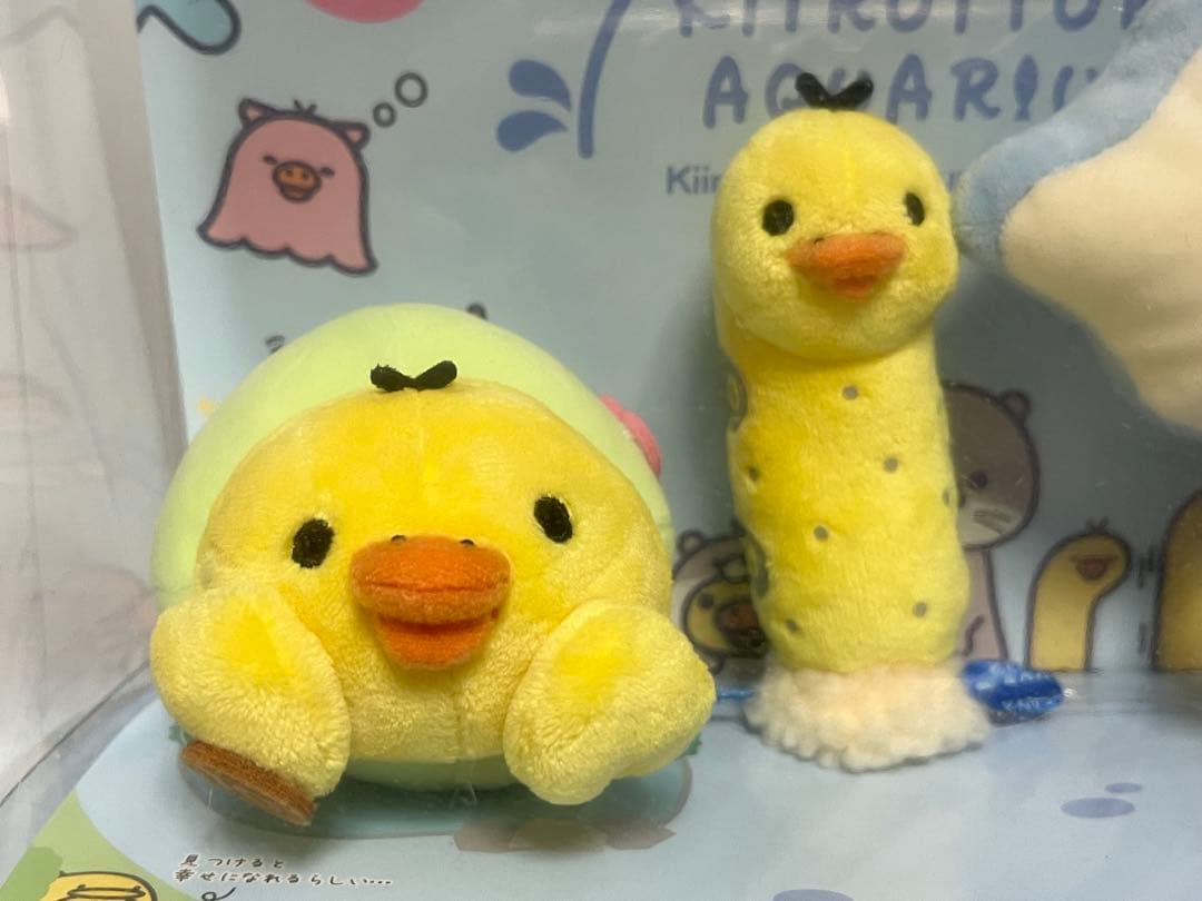 未開封 キイロイトリ そっくりどうぶつセット アクアリウム ぬいぐるみ