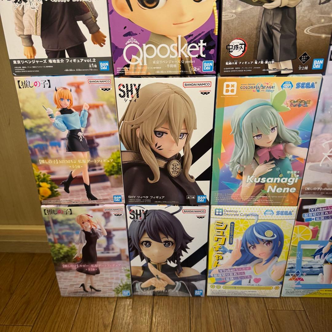 新品 フィギュア 18点 まとめ売り ワンピース 推しの子 ナルト 鬼滅の刃