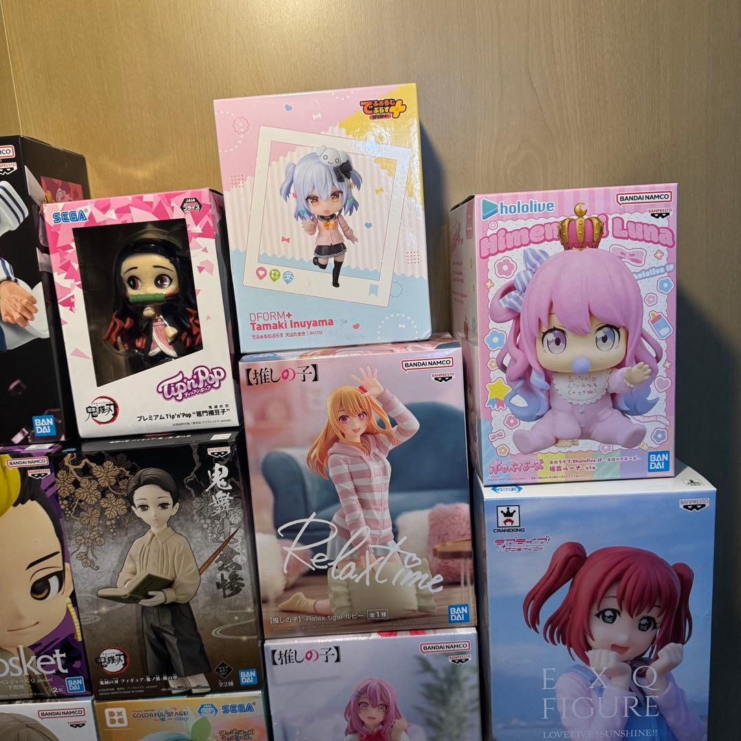 新品 フィギュア 18点 まとめ売り ワンピース 推しの子 ナルト 鬼滅の刃