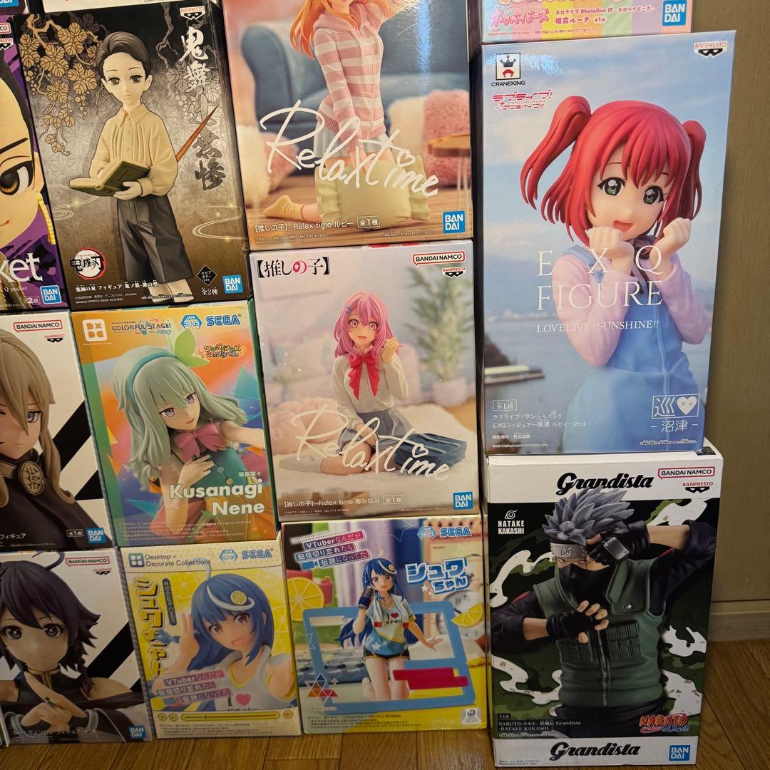 新品 フィギュア 18点 まとめ売り ワンピース 推しの子 ナルト 鬼滅の刃