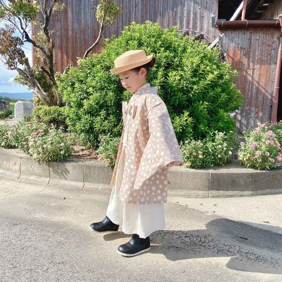 《再販》七五三 羽織袴セット 男の子 5歳　ショコラ　ハンドメイド