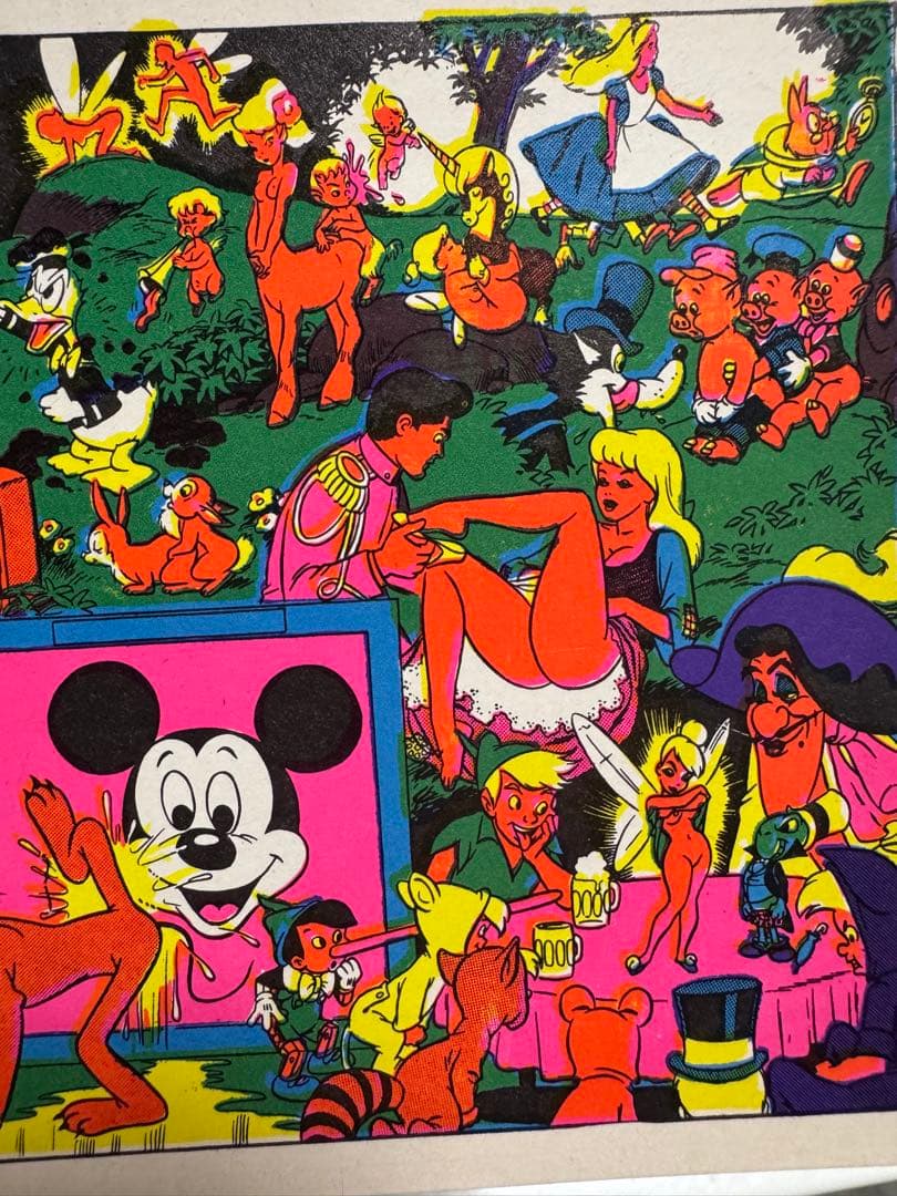 60sビンテージポスター　ディズニー