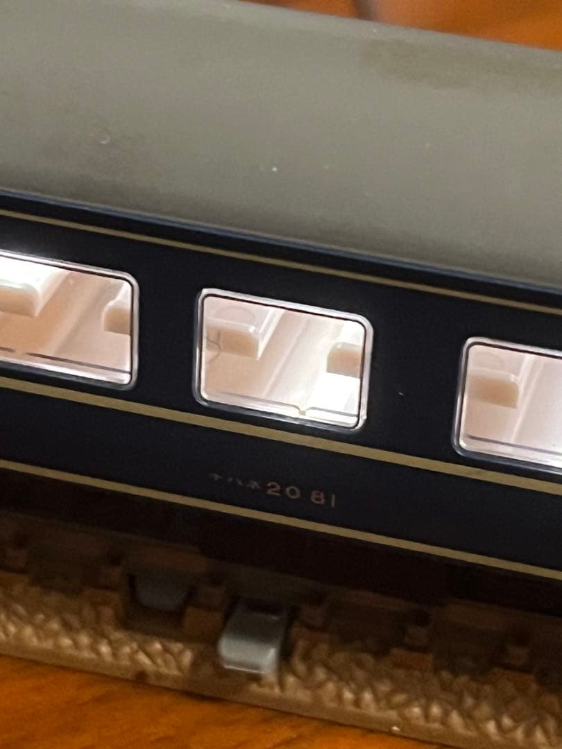 20系客車7両　北陸？　kato ライト室内灯点灯確認済