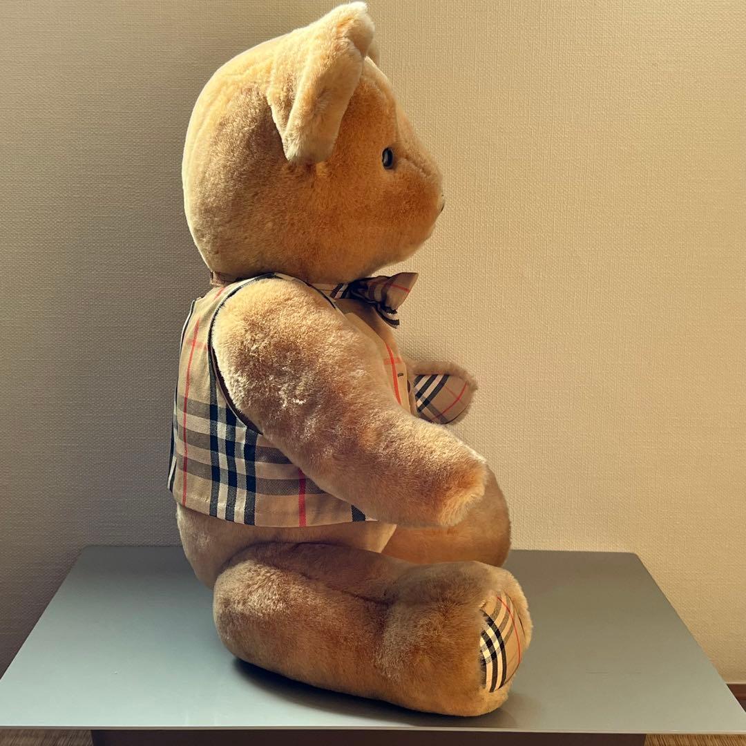 ［バーバリー］大きなテディベア（1990年代）