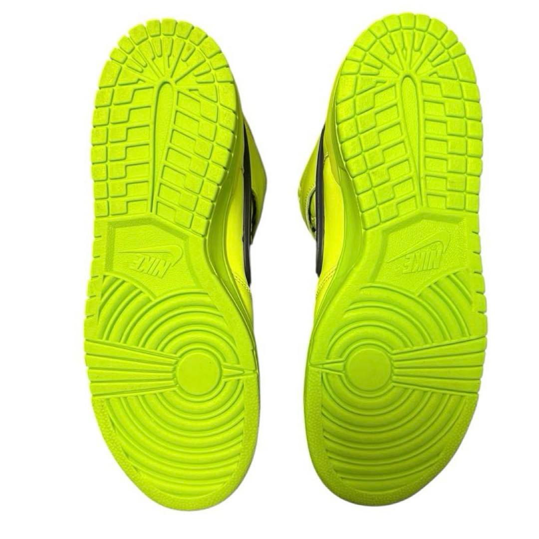 靴 AMBUSH NIKE DUNK HIGH \"FLASH LIME\"27.5cm