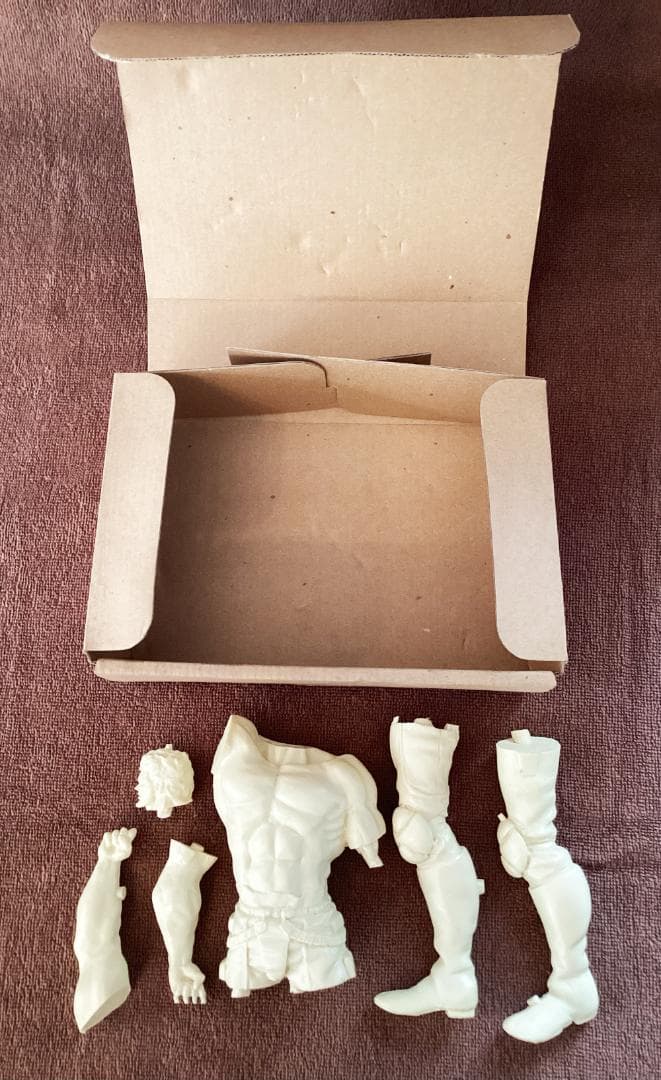 北斗の拳 ラオウ 巨星墜つVer. 海洋堂 1/8スケール レジンキット