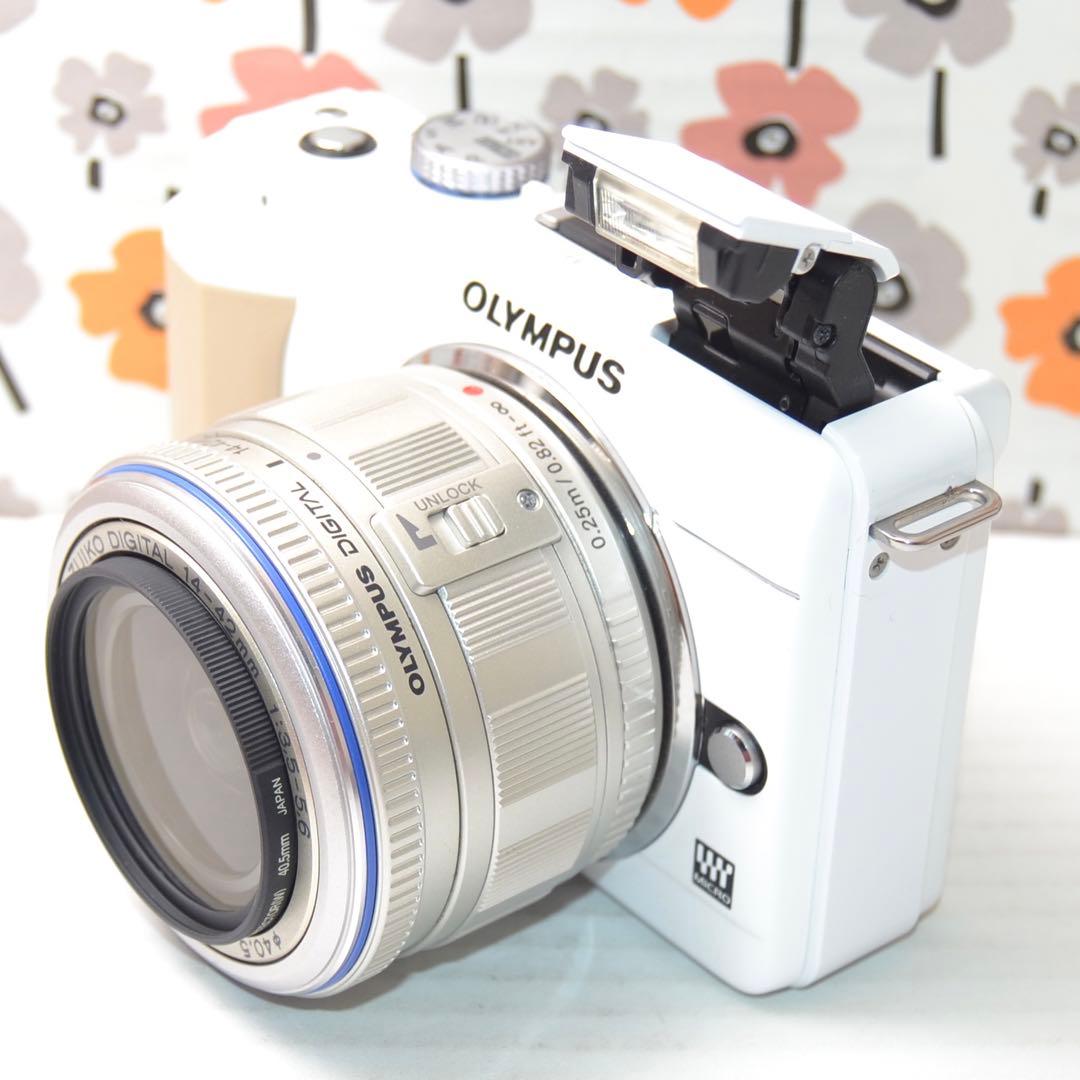 ❤️スマホへ楽々転送❤️オリンパス PL1s ミラーレスカメラ