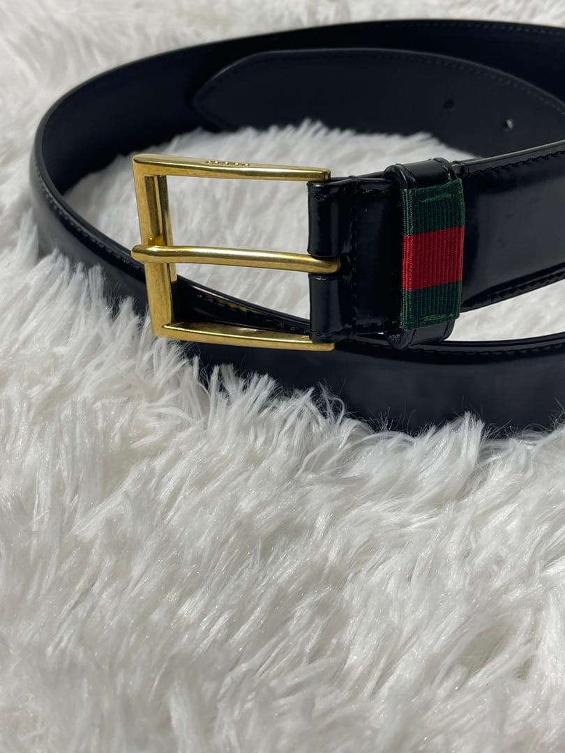 GUCCI グッチ レザーベルト 本革　ブラック ゴールドバックル 楽天市場】グッチ ベルト Gロゴ レディースベルト レザー 革 ブラック