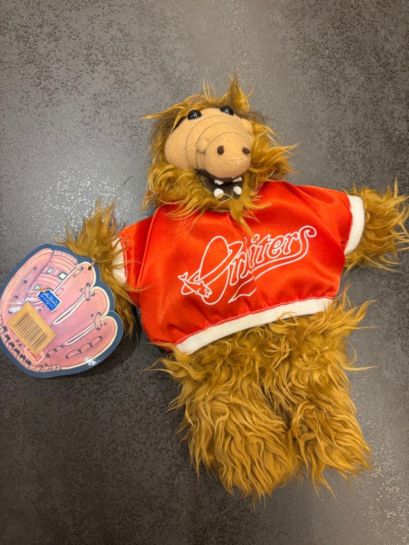 ALF ぬいぐるみ 80s ヴィンテージ パペット シェフ バスケ タグ付き