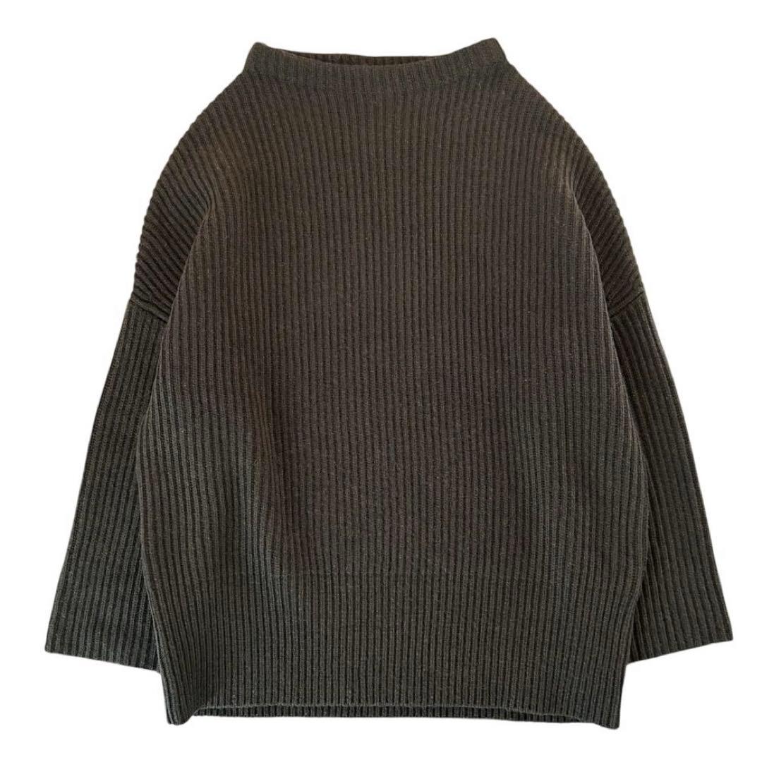 美品】ドゥーズィエムクラス カシミヤ混 アゼプルオーバー ボート