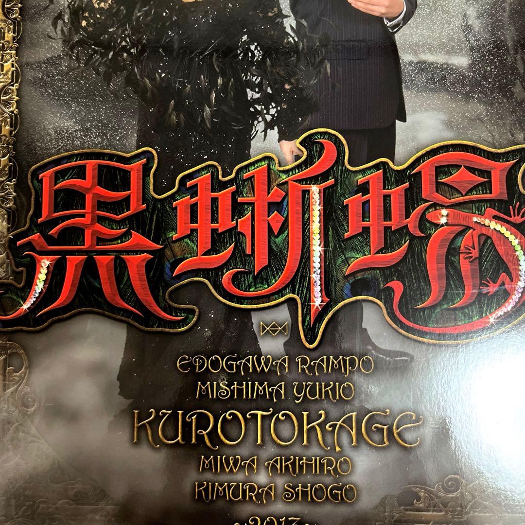 黒蜥蜴 パンフレット 2015 美輪明宏さま - メルカリ