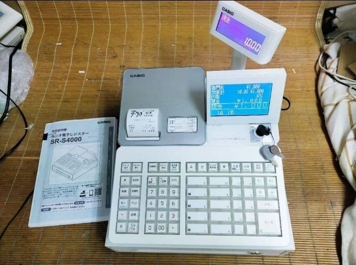 カシオレジスターSR-S4000 147258 - メルカリ