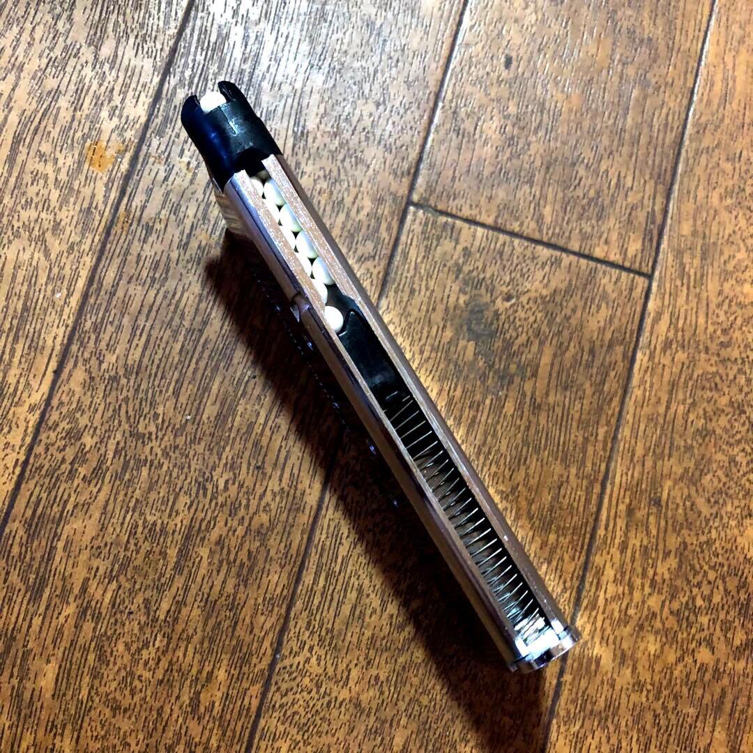 日曜特価❗️マルイ　コルトガバメント　シニッケルフィニッシュ　ブローバックガスガン