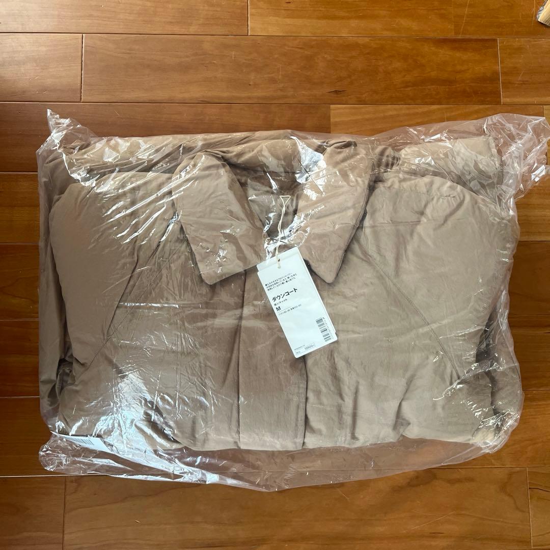 無印良品ムジラボ ダウンジャケット MUJI Laboダウンコート キャメル M