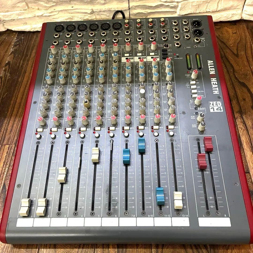 Allen & Heath ZED 14 アナログミキサー Allen & Heath ZED-14 アナログミキサー Hibino.com (ヒビノ公式EC