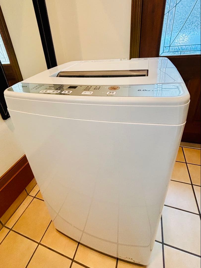 洗濯機6キロ　AQUA 2021年式　AQW-S60J AQW-S60J | アクア株式会社（AQUA）｜生活家電