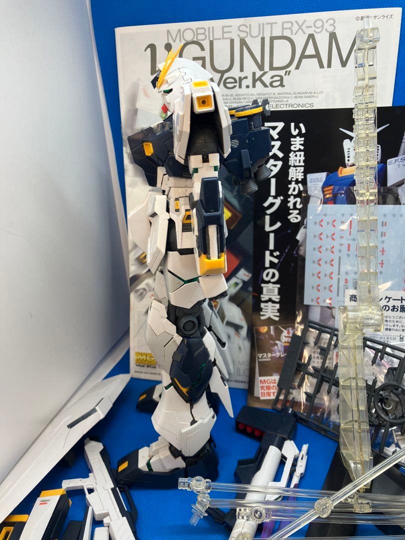 MG 1/100 ガンプラ　ジャンク　ν ガンダム　ダブル　フィンファンネル