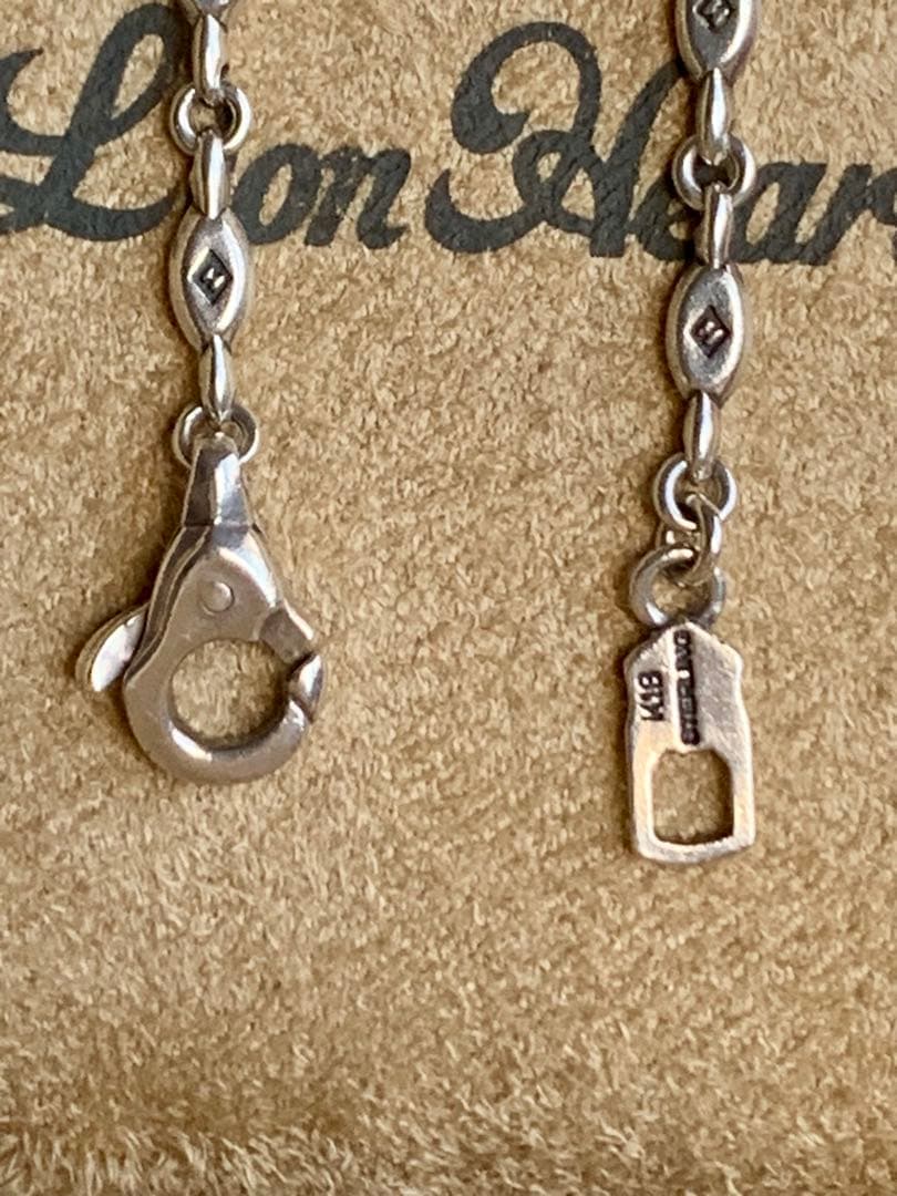 LION HEART【K18×SV925】 “HOWL”オーバルデザインチェーン