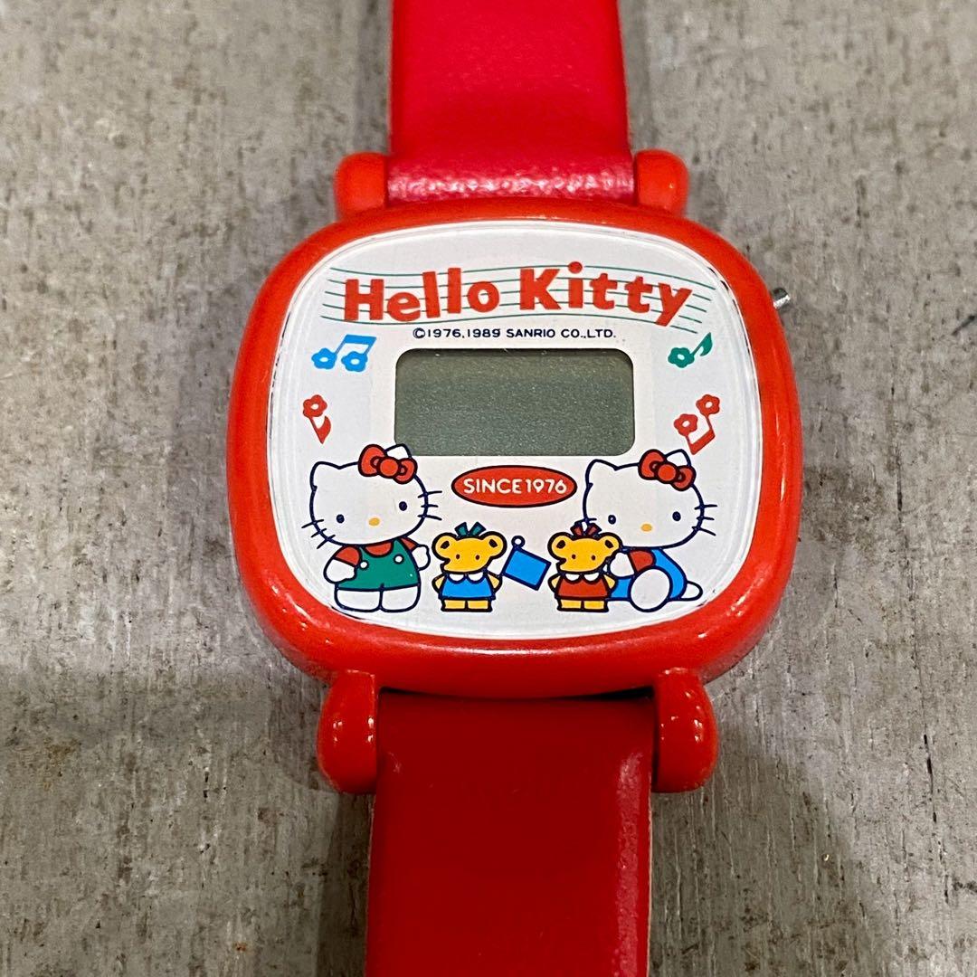 シチズン ハローキティ 1976 サンリオ 腕時計 デジタル 当時物 昭和