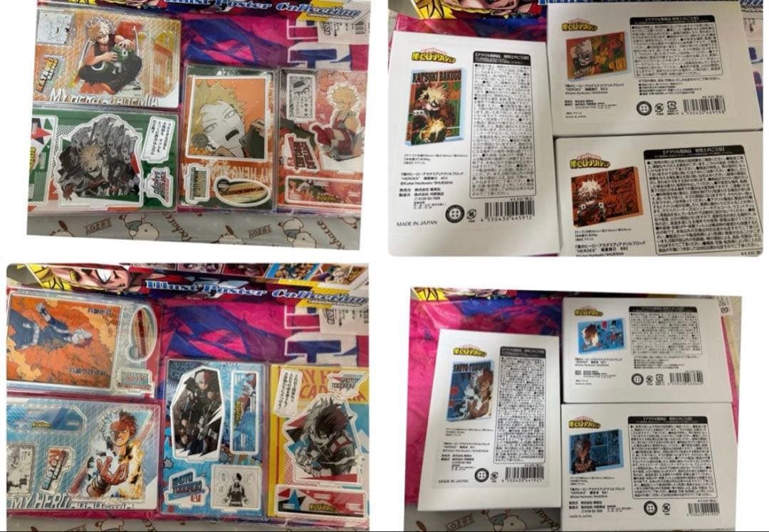 僕のヒーローアカデミア まとめ売り　アクリル　缶バッジ　爆豪　轟　ヒロアカ