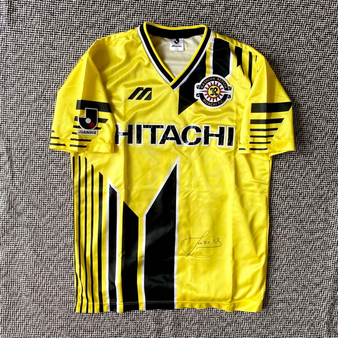 カレッカ選手・直筆サイン入り】柏レイソル 95／96（H）Mizuno