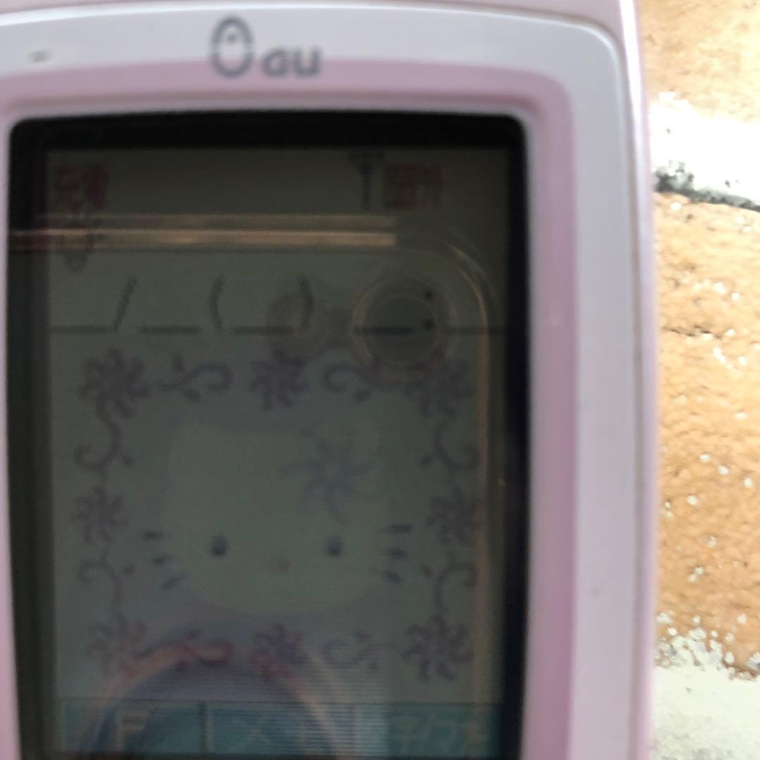 ハローキティ ガラケー C401SA サンリオ ジャンク品 - メルカリ