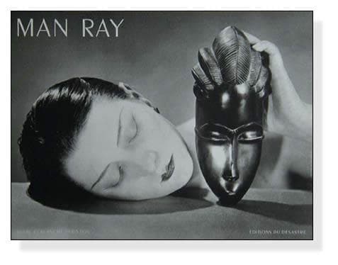 額装済/黒と白/マン レイ