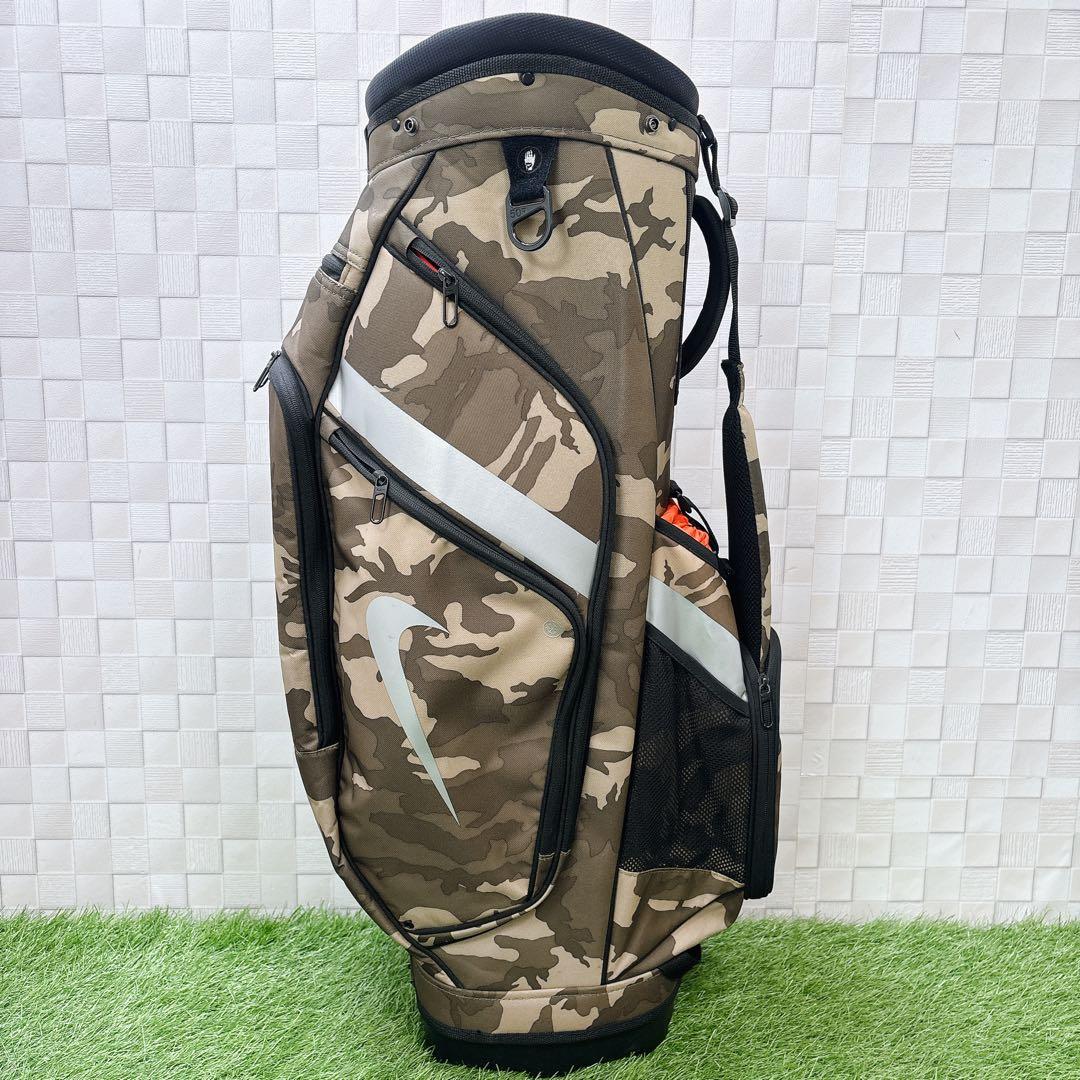希少 迷彩 カモフラ NIKE GOLF ナイキ キャディバッグ 9型 14分割