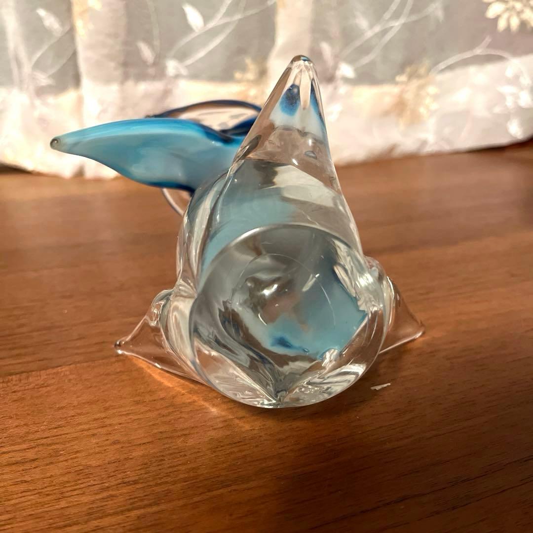 ムラーノガラス formia 青い鳥 - メルカリ