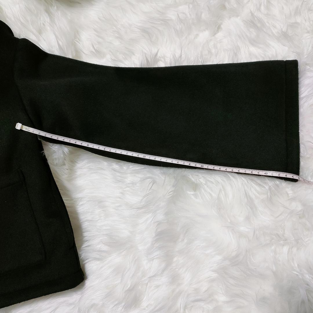 未使用☆和田颯 how Melton Coat Black 002 Da-iCE