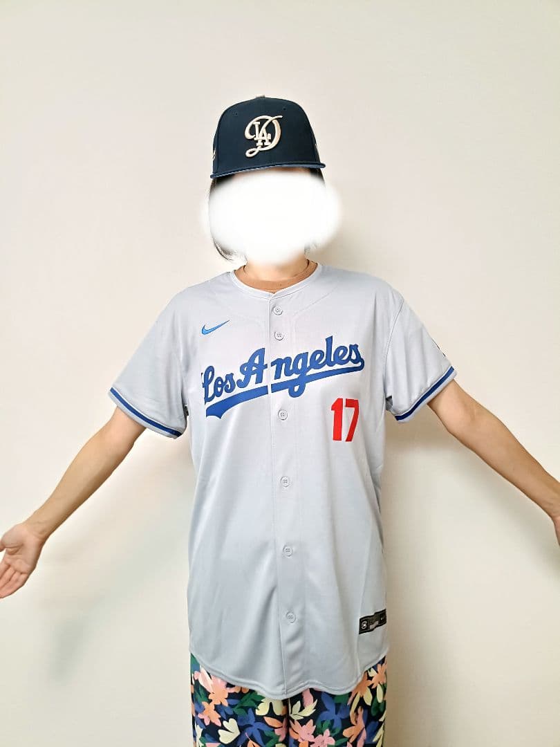 限定品／正規品】大谷翔平／ドジャース／ビジター／ユニフォーム／Yth