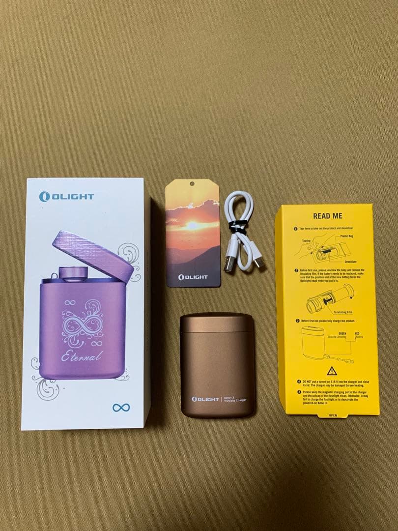ライト・ランタン Olight Baton3 Eternal Olight Baton 3 Rechargeable Flashlight Copper Eternal Seasons 1200