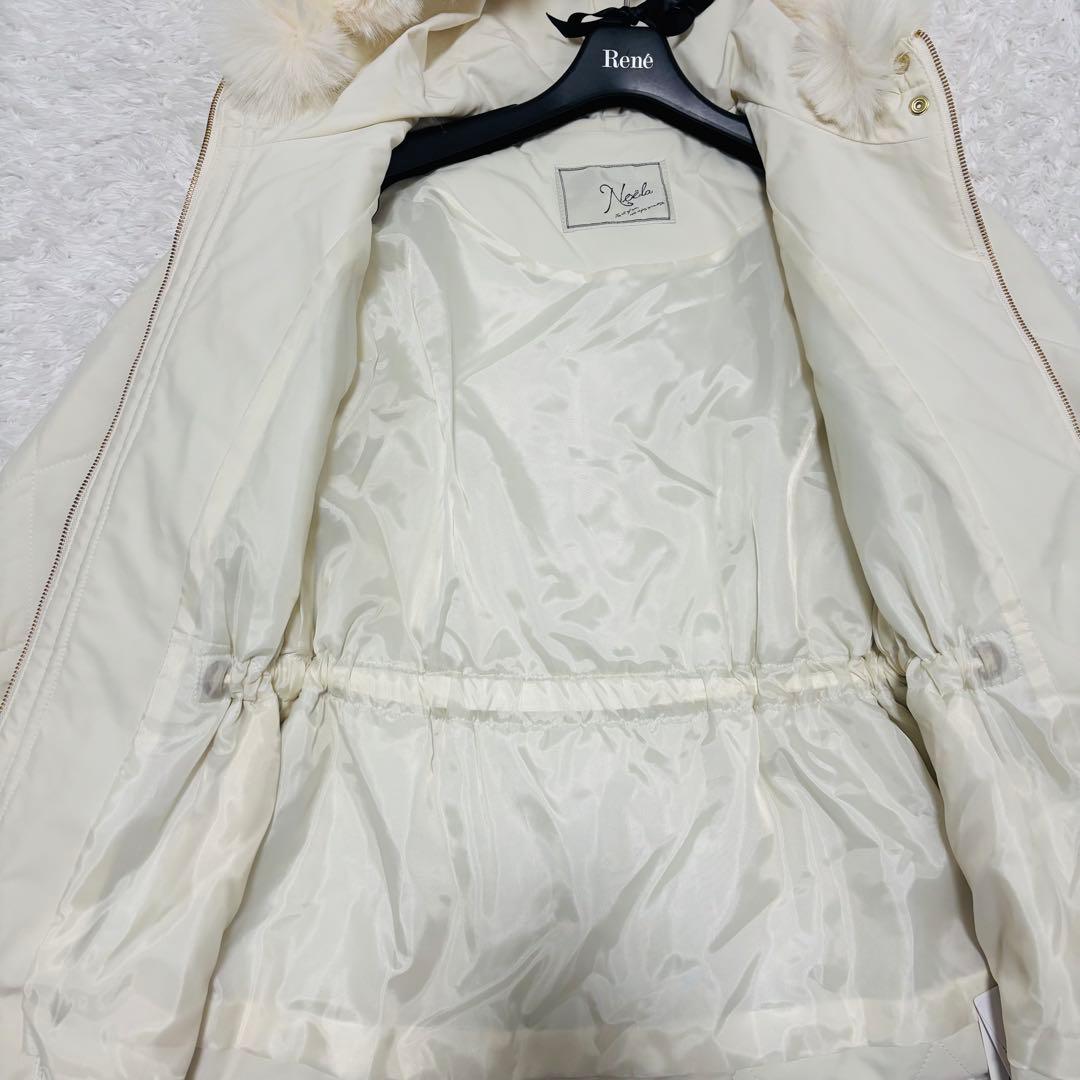 未使用タグ付き ノエラ ドロスト中綿コート Noela オフホワイト - メルカリ