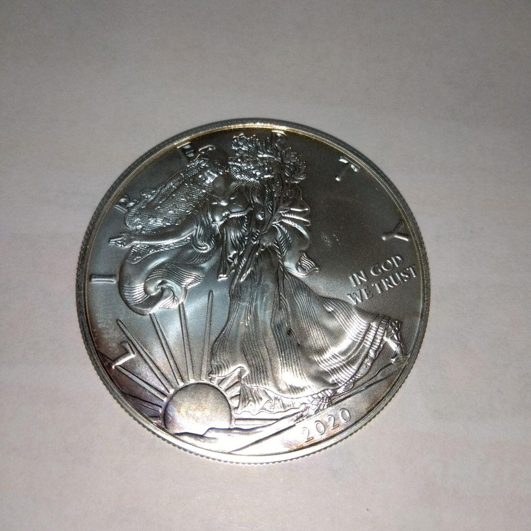 ア*ク様 イーグル銀貨2020年1オンス 楽天市場】アメリカ 2020年 イーグル純銀銀貨 1オンス 31.1g 999silver