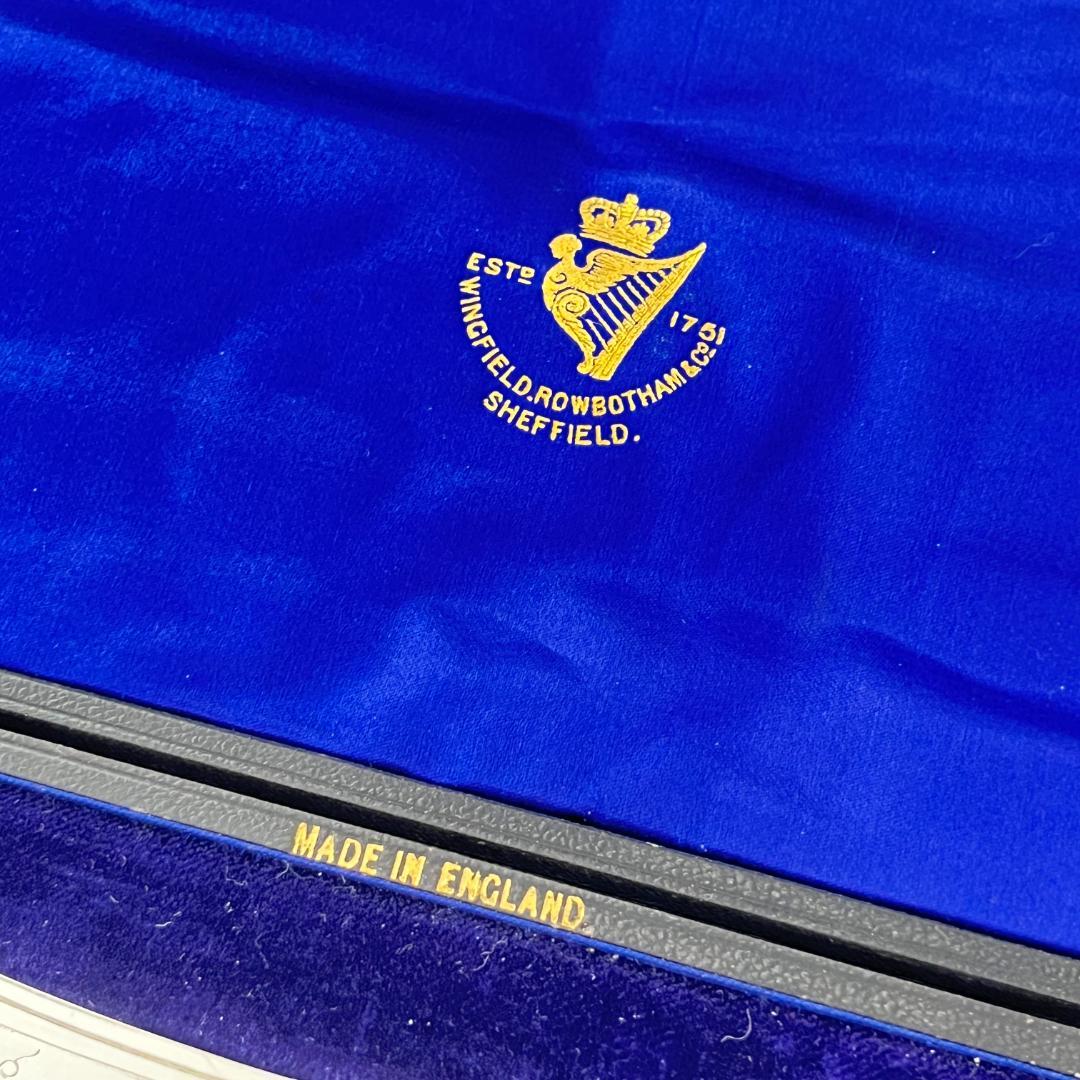 Samuel Biggin & Son】【白蝶貝/純銀継手】サーバーセット - メルカリ