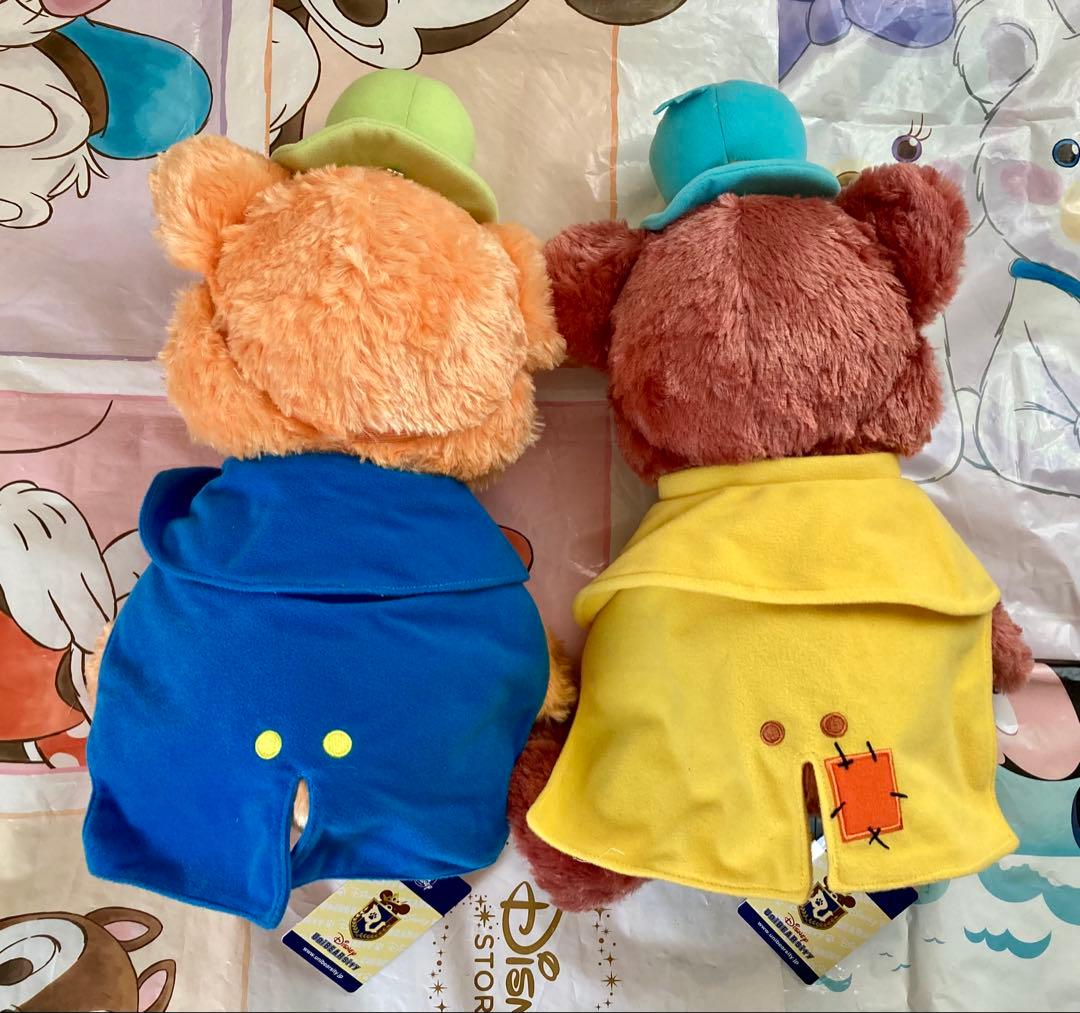 帽子汚れ有 ディズニーストア ユニベアシティ ボンゴレ ビアンコ ぬいぐるみ