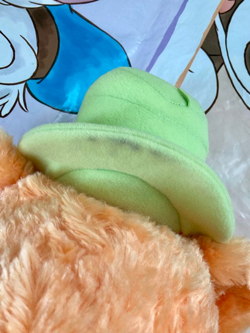 帽子汚れ有 ディズニーストア ユニベアシティ ボンゴレ ビアンコ ぬいぐるみ