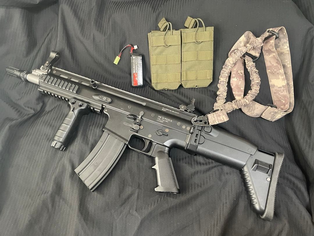 東京マルイ　次世代電動ガン　スカーL CQC ブラック　SCAR-L AIRSOFT97 本店通販部 / 【カスタム】東京マルイ 次世代電動ガン FN