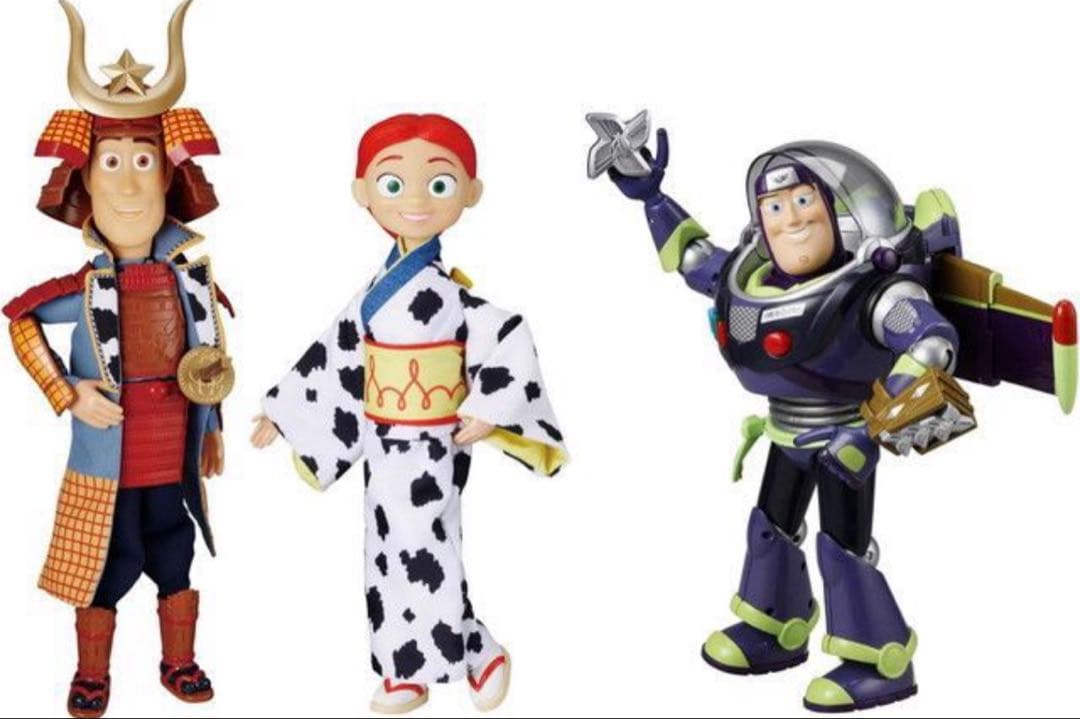 ウッディ・バズ・ジェシー 和風フィギュアセット¥24,000→¥20,000