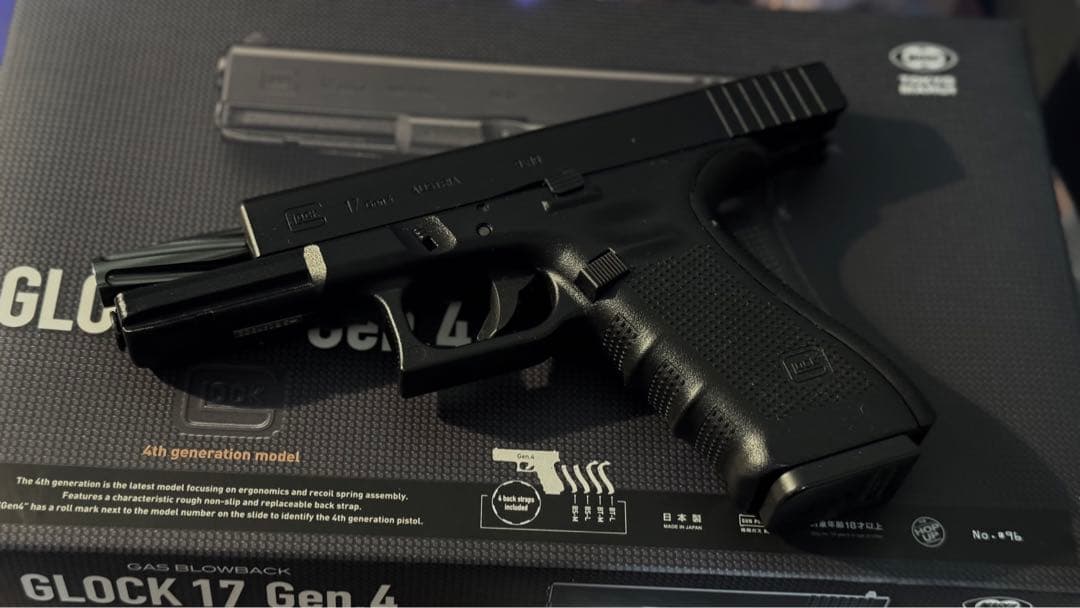 東京マルイ　GLOCK 17 Gen 4 カスタム 東京マルイG17 gen4 glock17 グロック17 ガスガン カスタム｜Yahoo