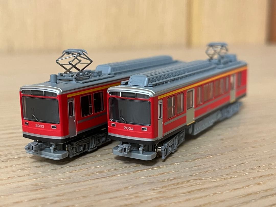 MODEMO 箱根登山鉄道2000形“レーティッシュ塗装“2両セット