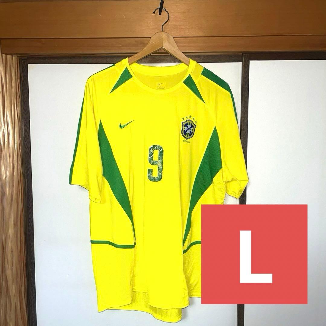 ロナウド ブラジル代表 ユニフォーム ナイキ Lサイズ - メルカリ