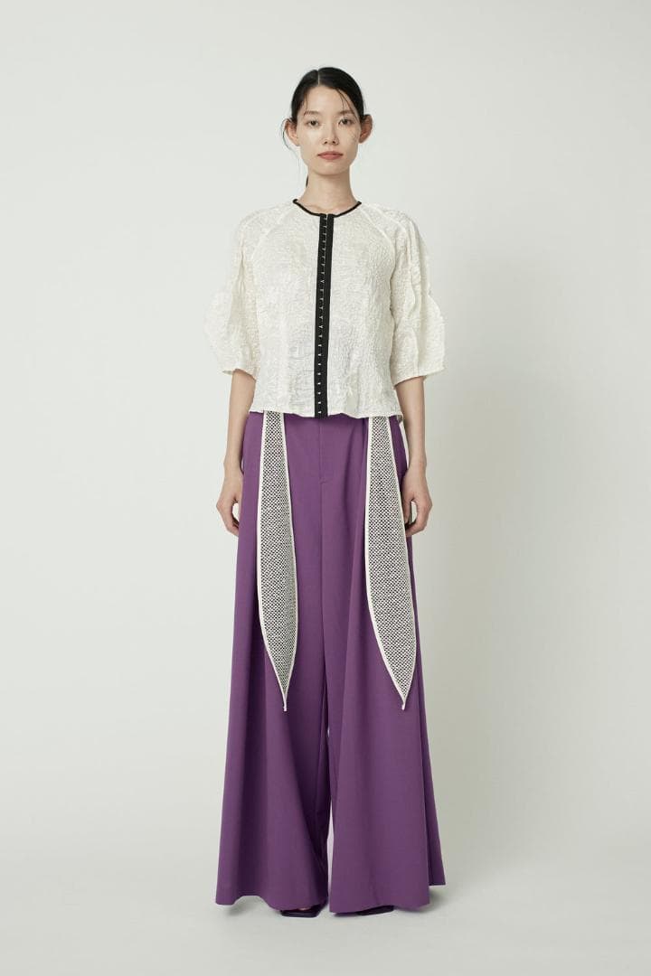 MURRAL 　\"Inflate\" petal top　ホワイト