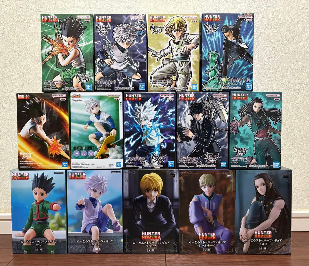 新品】HUNTER✕HUNTER ハンターハンター フィギュア14体セット - メルカリ