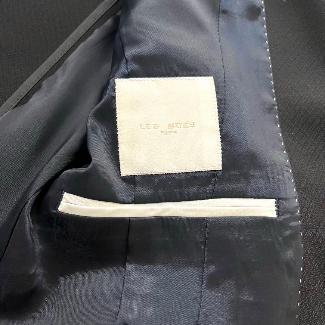 《新品未使用》LES MUES ビジネススーツ　セットアップ　ネイビー　XL