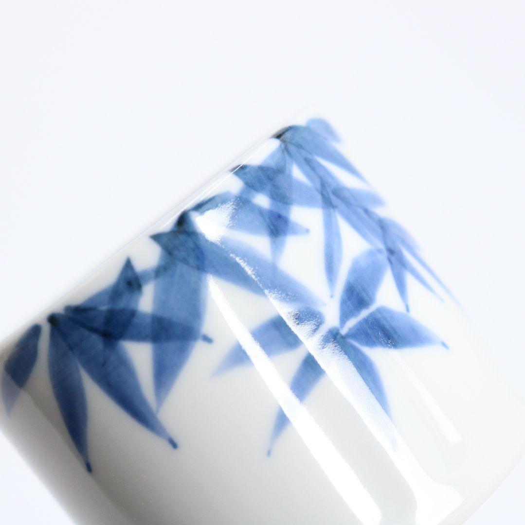 西村徳泉造 染付竹ノ絵蓋置 共箱共布 茶道具 AT110 1F28 - メルカリ