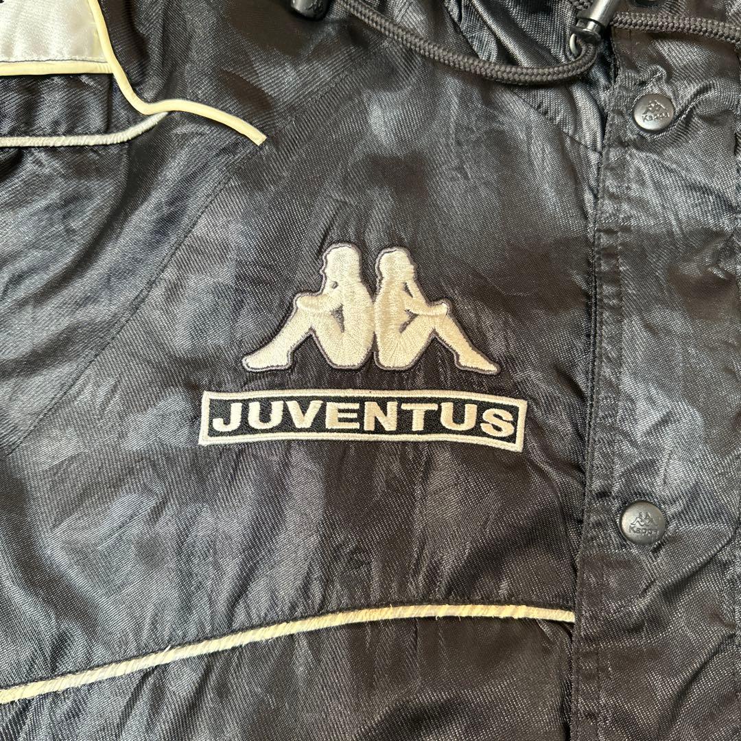 90's kappa カッパ ユベントス 中綿ジャケット ベンチコート - メルカリ
